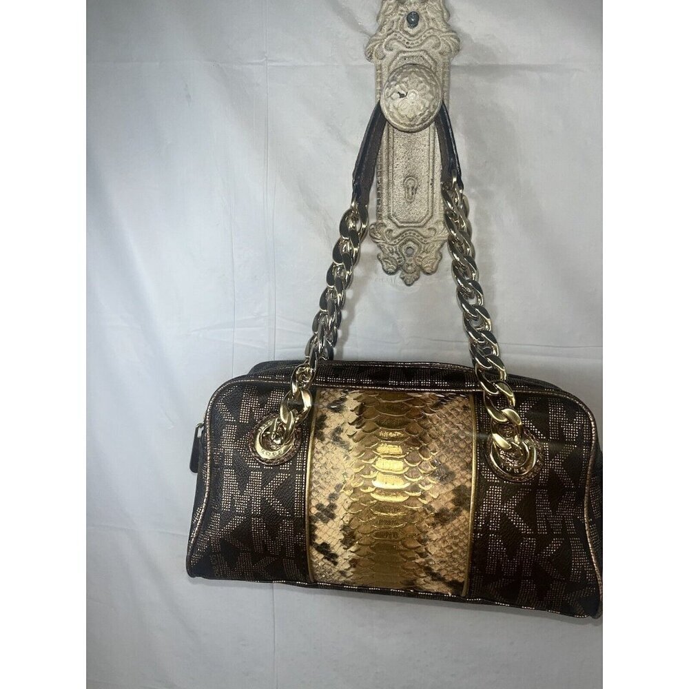 Michael Kors Grayson satchel boston bag - Picture 12 of 16